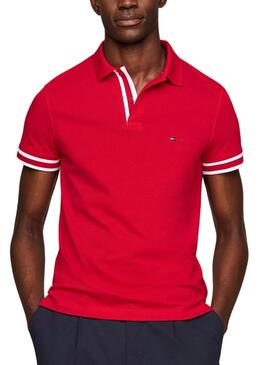 Polo Tommy Hilfiger Type Rojo para Hombre