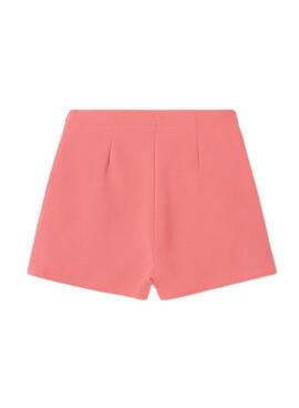 Short Mayoral Crepe Rosa Para Niña