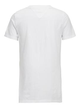 Camiseta Tommy Jeans Classic Blanca Mujer