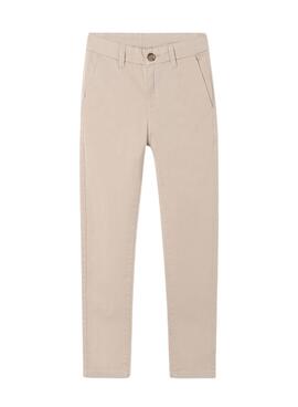 Pantalón Mayoral Chino Básico Beige Para Niño