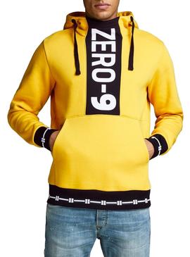 Sudadera Jack and Jones Rookie Amarillo Hombre