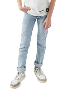 Pantalón Vaquero Mayoral Soft Denim Jogger Claro