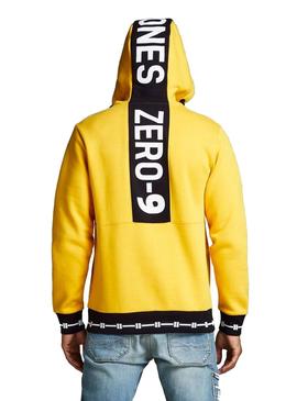 Sudadera Jack and Jones Rookie Amarillo Hombre