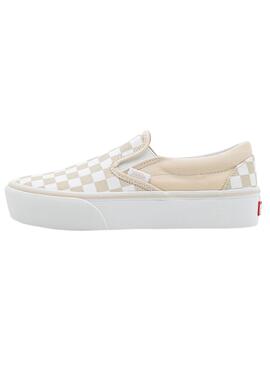 Zapatillas Vans Classic Beige para Mujer