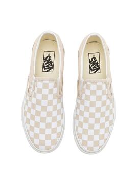 Zapatillas Vans Classic Beige para Mujer