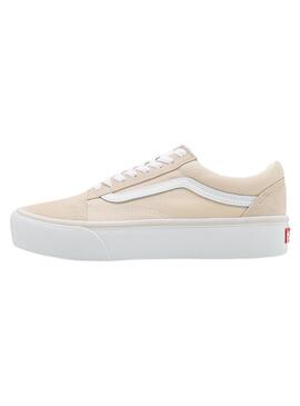 Zapatillas Vans Old Skool Beige para Mujer