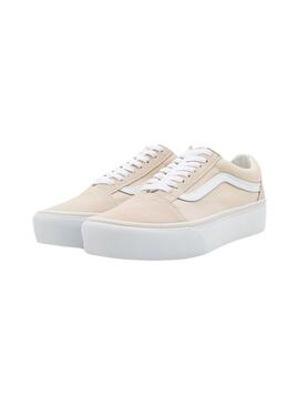 Zapatillas Vans Old Skool Beige para Mujer