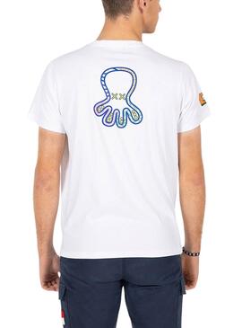 Camiseta El Pulto Logo Formas Blanco Hombre