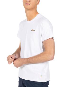 Camiseta El Pulto Logo Formas Blanco Hombre