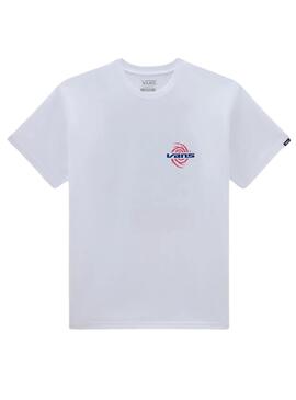 Camiseta Vans Hole Blanco para Hombre