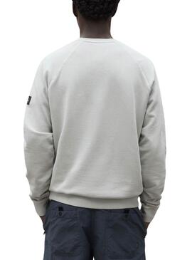 Sudadera Ecoalf Berja Gris Para Hombre