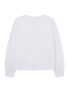 Sudadera Pepe Jeans Omara Blanco Para Niña