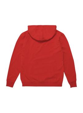 Sudadera Tommy Jeans Classic Hoodie Rojo