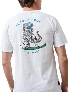 Camiseta Altonadock Wave Blanco para Hombre