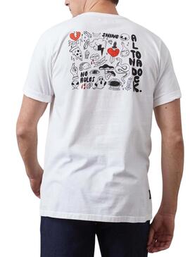 Camiseta Altonadock Shine Blanco para Hombre