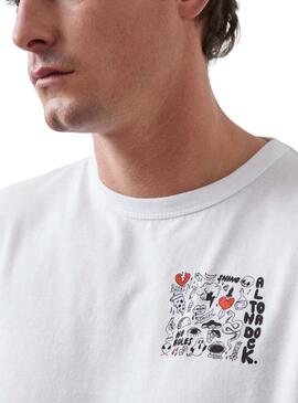 Camiseta Altonadock Shine Blanco para Hombre