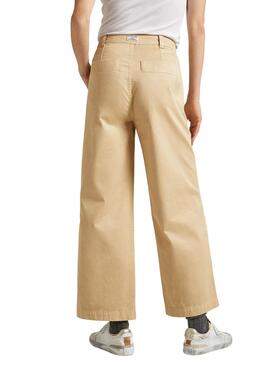 Pantalón Pepe Jeans Tasha Beige para Mujer