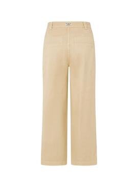 Pantalón Pepe Jeans Tasha Beige para Mujer