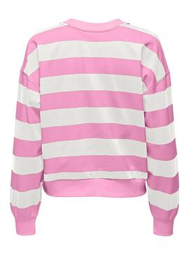 Sudadera Only Serena Rosa para Mujer