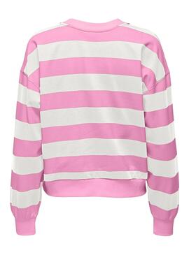 Sudadera Only Serena Rosa para Mujer