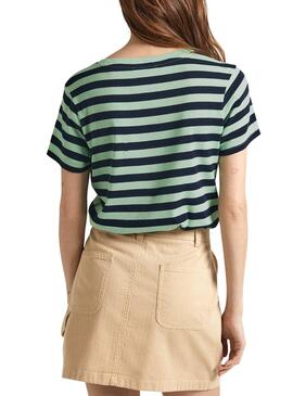 Camiseta Pepe Jeans Jinx Verde para Mujer