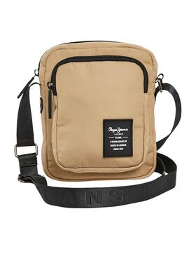 Bandolera Pepe Jeans Kyle Beige para Hombre