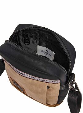 Bandolera Pepe Jeans Callum Beige para Hombre