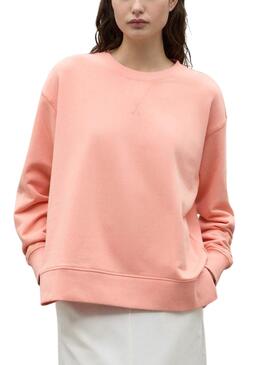 Sudadera Ecoalf Moss Naranja Para Mujer