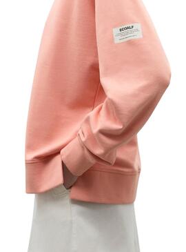 Sudadera Ecoalf Moss Naranja Para Mujer