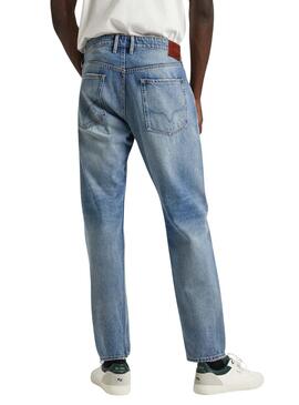 Pantalón Vaquero Pepe Jeans Tapered Azul Hombre