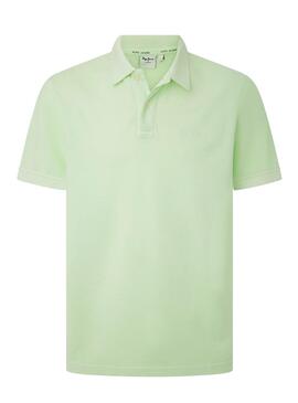 Polo Pepe Jeans New Oliver Verde para Hombre