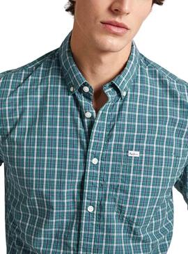 Camisa Pepe Jeans Patton Verde para Hombre