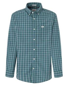 Camisa Pepe Jeans Patton Verde para Hombre