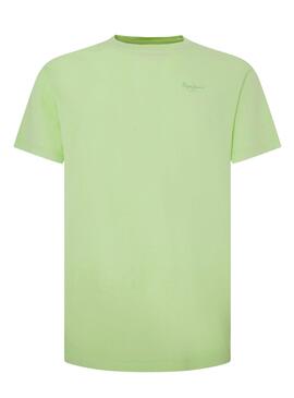 Camiseta Pepe Jeans Jacko Verde para Hombre