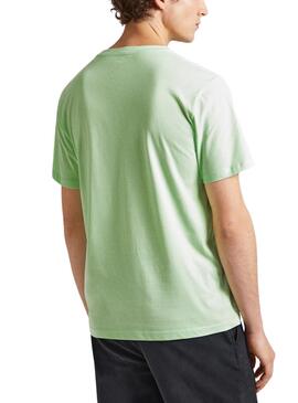 Camiseta Pepe Jeans Claude Verde para Hombre