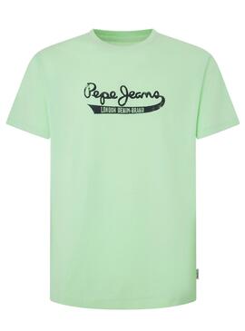 Camiseta Pepe Jeans Claude Verde para Hombre