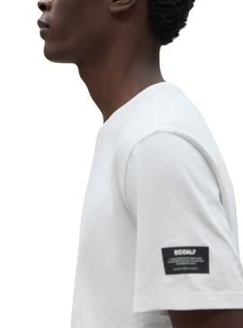Camiseta Ecoalf Vent Blanco Para Hombre