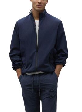 Chaqueta Ecoalf James Azul Marino Para Hombre