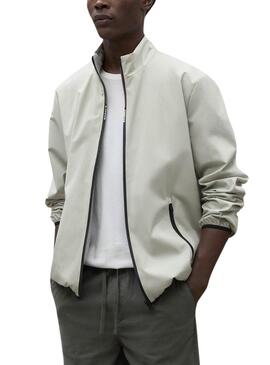 Chaqueta Ecoalf James Beige Para Hombre