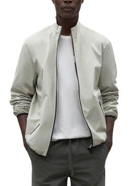 Chaqueta Ecoalf James Beige Para Hombre