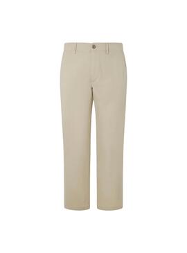 Pantalón Pepe Jeans Slim Beige para Hombre