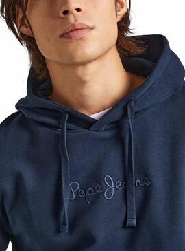 Sudadera Pepe Jeans Joe Hoodie Marino Hombre