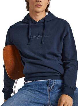 Sudadera Pepe Jeans Joe Hoodie Marino Hombre