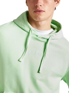 Sudadera Pepe Jeans Joe Hoodie Verde para Hombre