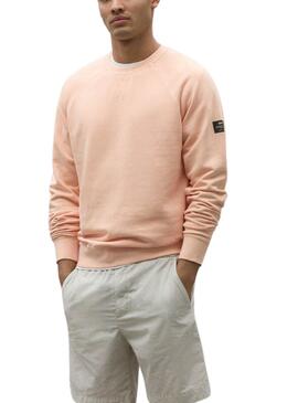 Sudadera Ecoalf Berja Naranja Para Hombre