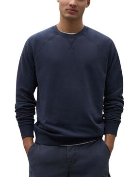 Sudadera Ecoalf Berja Marino Para Hombre