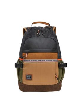 Mochila Pepe Jeans Benji Beige para Hombre