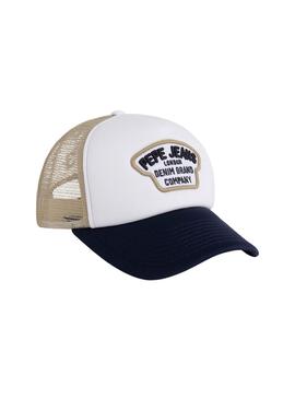 Gorra Pepe Jeans Nigel Blanco para Hombre