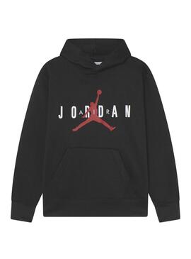 Sudadera Jordan Jumpman Sustainable Negro Niño