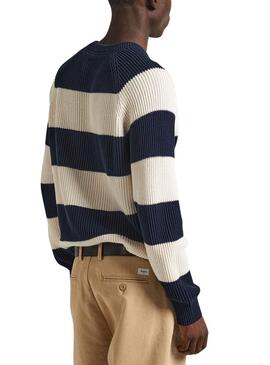 Jersey Pepe Jeans Miles Rayas para Hombre